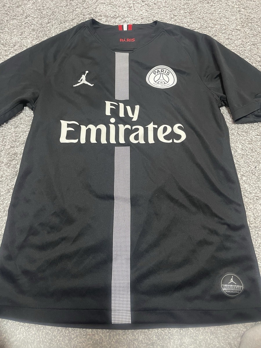 PSG 2018 2019 FOOTBALL CUP SHIRT SOCCER JERSEY szS JORDAN DEFECT