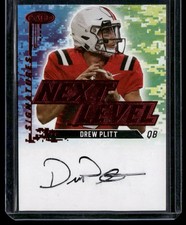 2022 SAGE #NLS-DP2 Drew Plitt Next Level Signatures Red Auto