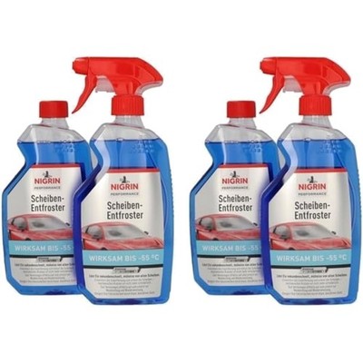 Scheiben-Enteiser Spray 1L Set: Schnelle Eisfreigabe und Wiedervereisungsschutz