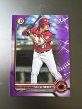 2022 Bowman Draft - Sal Stewart #BD-122 Purple /250 (RC)