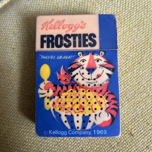 Étain Publicitaire Kellogg's Frosties - Céréales Vintage - Collection Rare