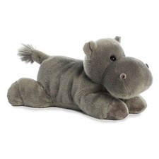 Aurora World Plush - Flopsie - HOWIE the Hippo 12 inch Stuffed Animal
