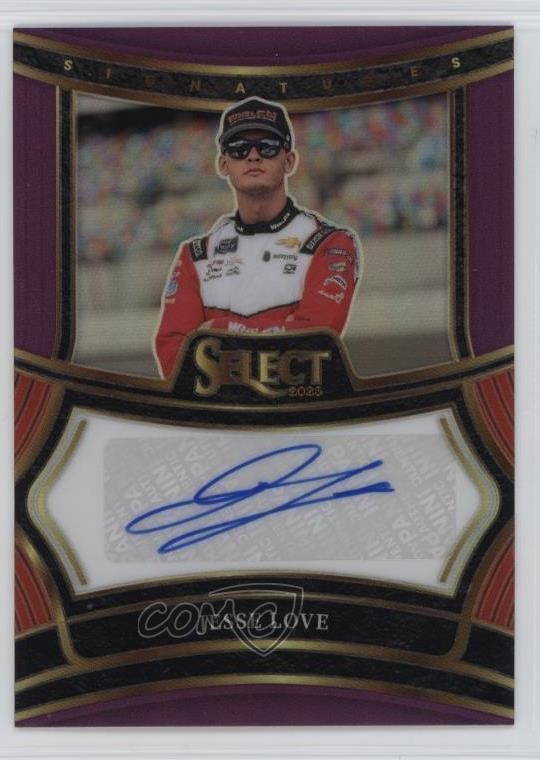2025 Panini Select Signatures Purple Prizm /49 Jesse Love #S-JLV Auto 12k8
