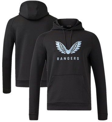 Waldläufer Fußball Herren Hoodie Castore Schwarz Logo Hoodie - Neu