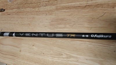 New Tour Issue Fujikura Ventus TR Black Plus 6 Stiff Driver shaft