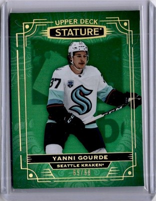 Yanni Gourde Stature Green 65/66 2022-23 Upper Deck Stature  [G006]