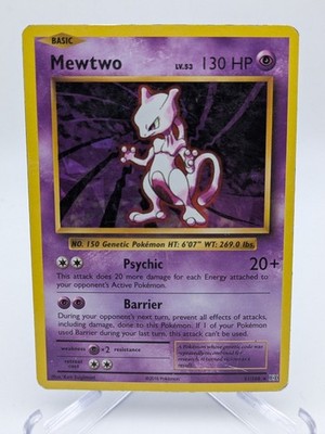   Pokemon Mewtwo Rare XY - Evolutions 51/108