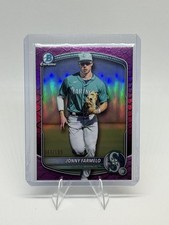2025 Bowman Draft - Jonny Farmelo #BDC-163 Fuchsia Reptilian Refractor /199 (RC)