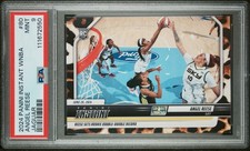 2024 Panini Instant WNBA #80 Angel Reese RC Jaguar /10 Rookie Record PSA 9