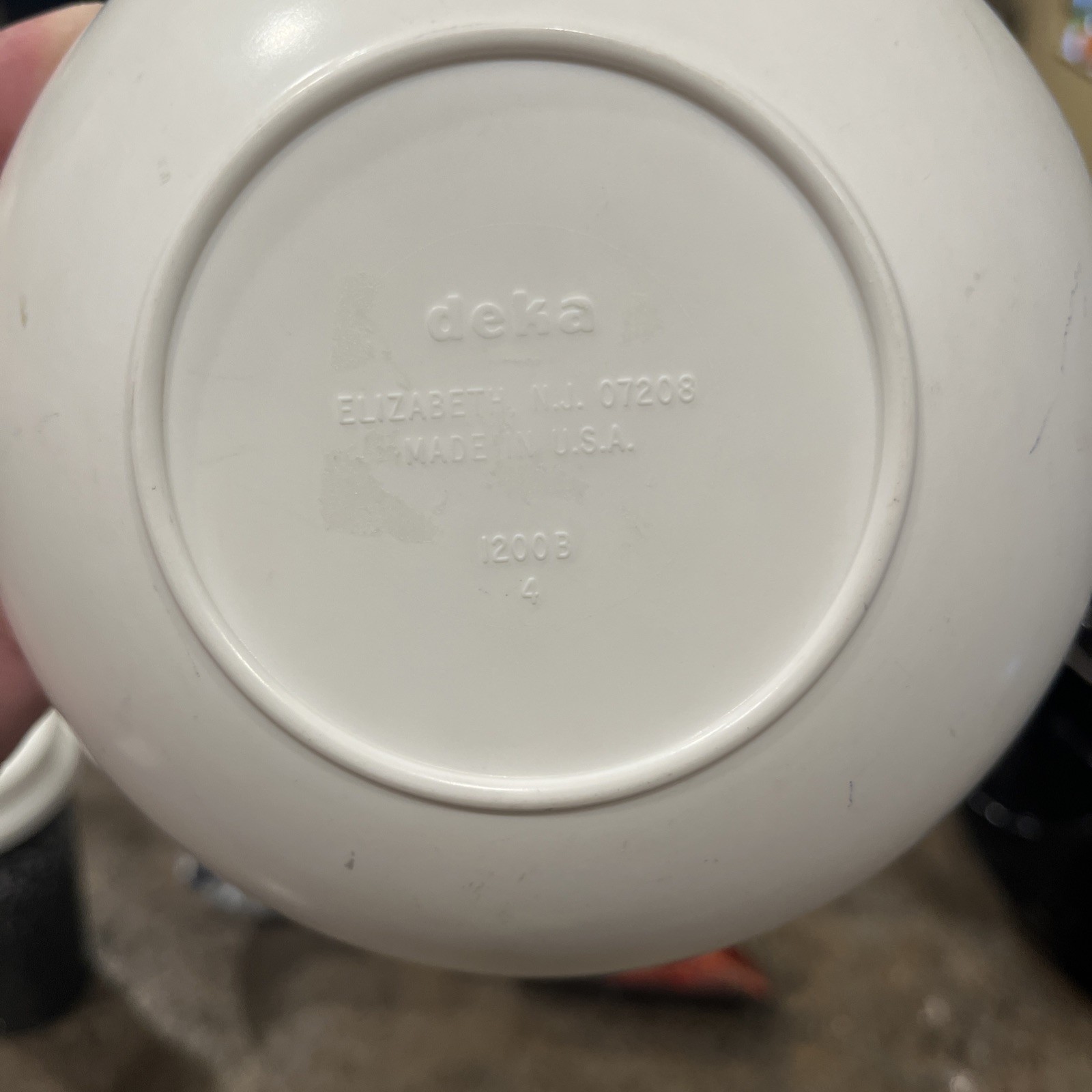 Deka Fozzie Bear 1983 Bowl +Band Leader Donald Duck Disney Sun Valley