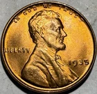 1935 P Lincoln Wheat Cent - BU RD MS - #2001A