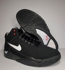 Nike Air Flight Lite Ii Mid Black White Varsity Red DQ7687-003