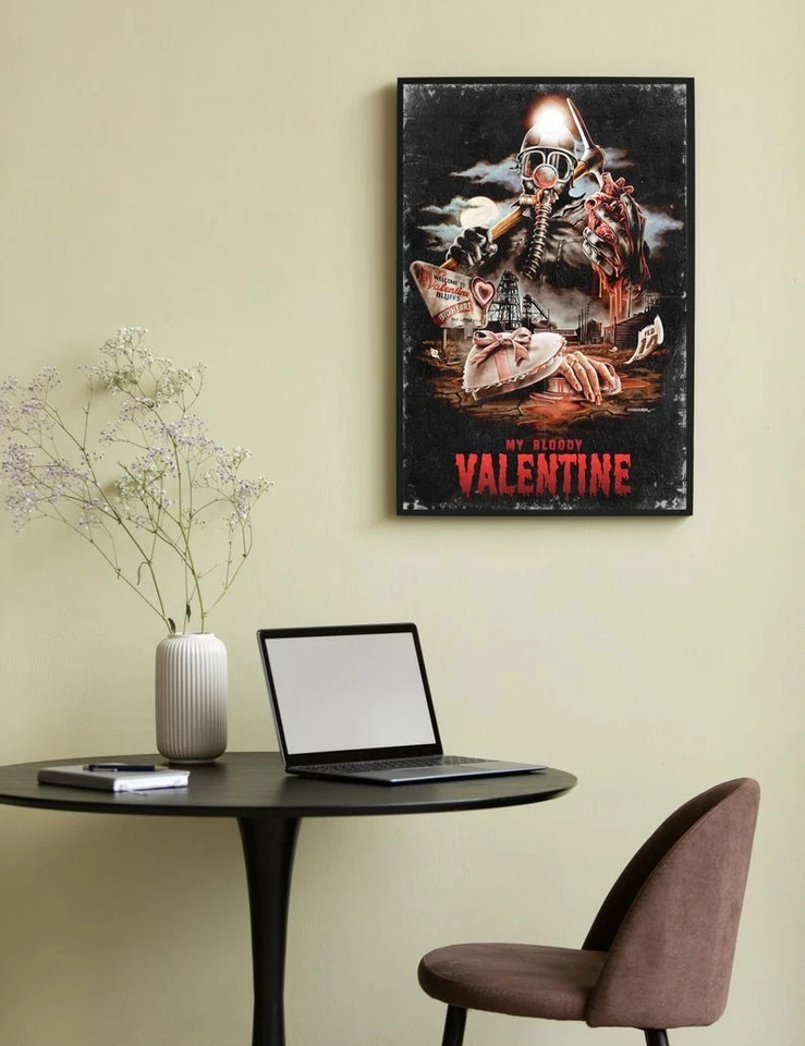 My Bloody Valentine Movie Poster – Classic Horror Film Wall Art, Vintage - Image 2 of 4