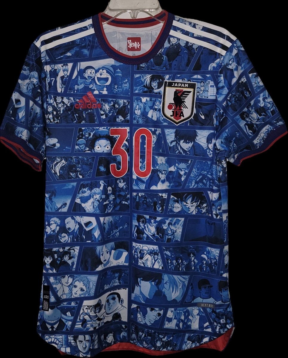 JAPAN Special Edition Anime Naruto Adidas Football Shirt Soccer