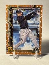 2025 Topps Holiday- Nick Yorke (RC) GOLD HOLIDAY LIGHTS (SP) #H115 PIRATES