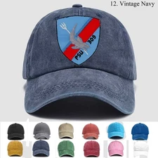 Customized Personalization Embroidered Hat Port Security Unit 309, Trucker Hat