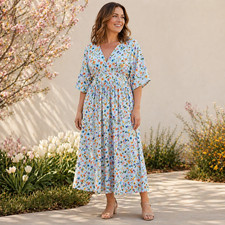 Alexia Admor Womens August Floral Midi Dress ...