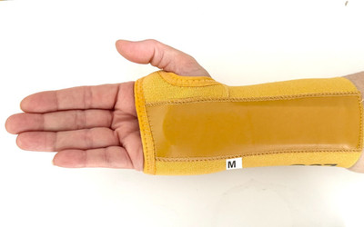 Handgelenkstütze Bandage mit Schiene Karpaltunnel Arthritis verstellbar atmungsaktiv UK