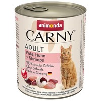 Animonda Cat Carny Adult Pute, Huhn & Shrimps 800G (Menge: 6 Je Bestelleinheit)