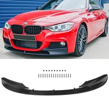 Für BMW 3er F30 F31 M-Sport Schwarz 2010-19 Frontlippe Spoilerlippe Frontspoiler