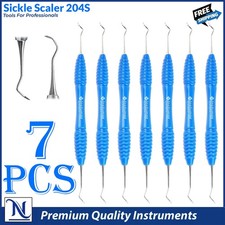 Sickle Scaler 204S Dental Hand Instruments Pro Periodontal Pick Hygiene Tool