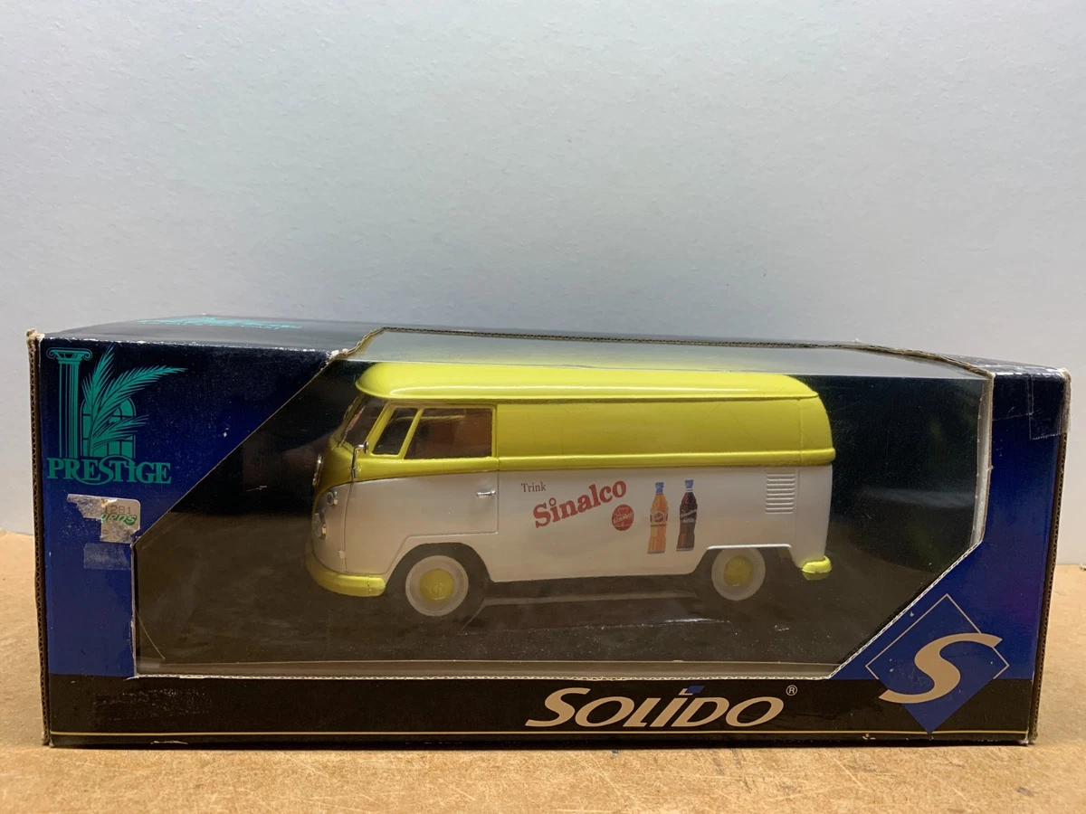 VOLKSWAGEN COMBI T1 tolé utilitaire PORSCHE RENNDIENST 1/18 assistance