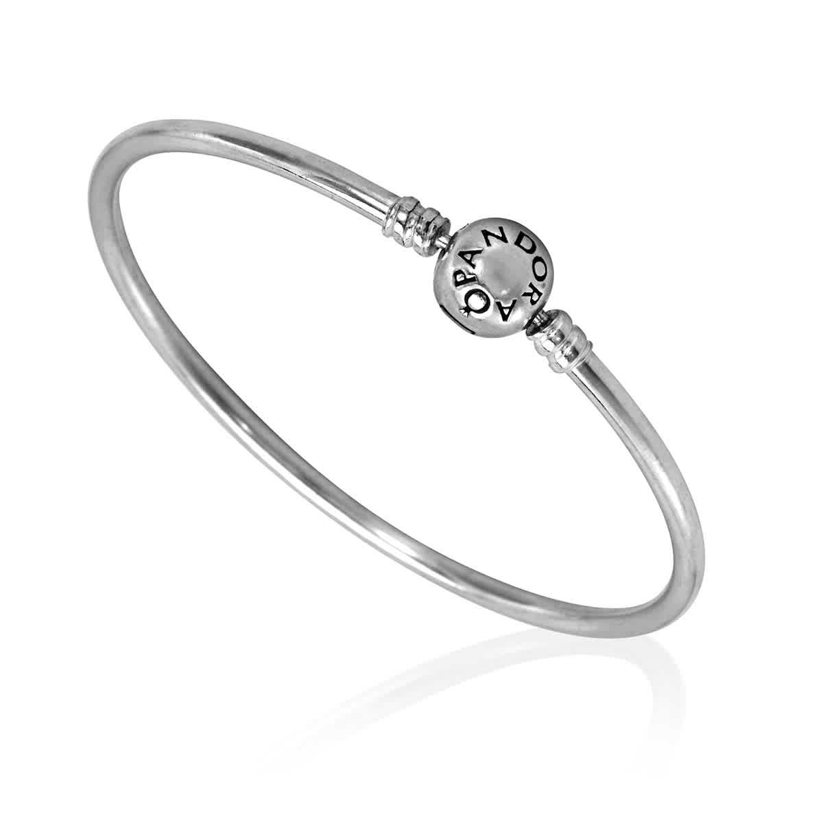 Authentic PANDORA S925 Ale Bangle Bracelet Sterling Silver 590713