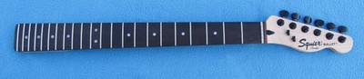 Squier Bullet TELECASTER NECK w TUNERS-22 FRETS-OVERHANG-Tele PROJECT-L@@K!
