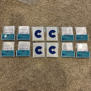 NEW • COLQU • 1200 (12x100) PERFECT FIT INNER SLEEVES 64mm x 86mm TRADING CARDS
