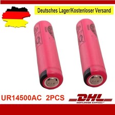 2PCS UR14500AC Akku Ersatz für Sanyo UR14500...