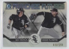 2018 Bowman Draft Refractor 33/250 Konnor Pilkington Nick Madrigal #CWS 9pd