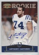 2011 Gridiron Gear Platinum Signatures 24/25 Anthony Castonzo Rookie Auto RC 0e1