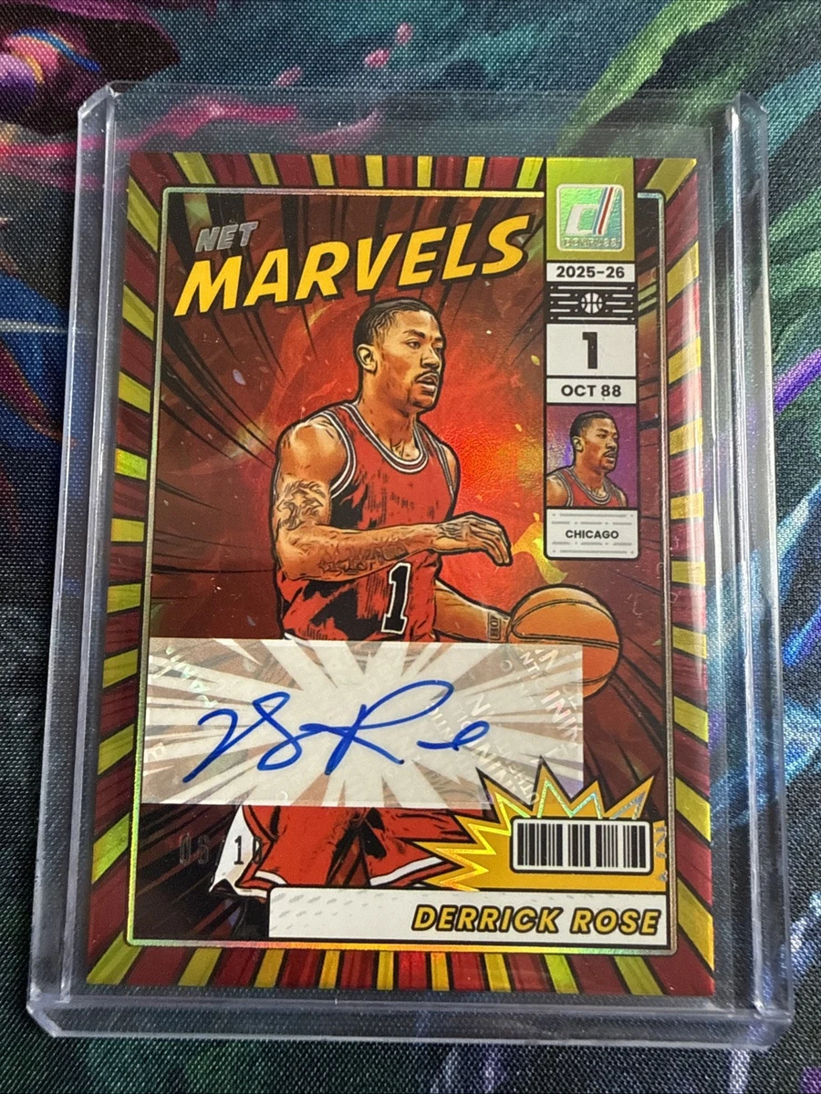 Derrick Rose Basketball Serial Numbered Sports Trading Cards 