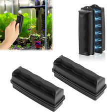 2 Stück Aquarium Scheibenreiniger Magnet Aquarium Magnet Scheibenreiniger Algenm