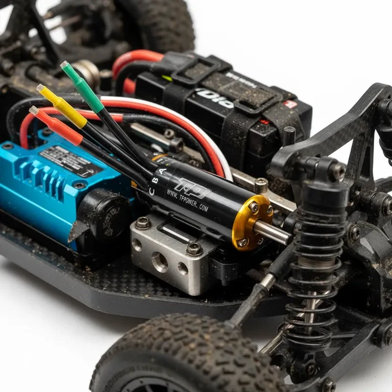 NEW TP Power TP4040 SENSORED Brushless Motor 40*72mm for RC 1/8 Car ESC - Image 2 of 4