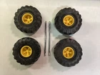 Vintage Set Of 4 Tonka  XMB-975 Wheels