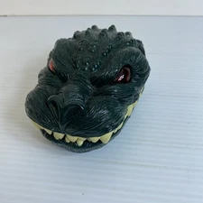 Vintage Godzilla Monster Head Toy Container 1994 Trendmasters