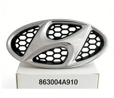 For Hyundai Sonata Santa Se Gl Hybrid Limited 4dr Grille Emblem Chrome Badge