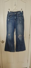 Old Navy High-Rise Baggy Flare Jeans Girls Size 16