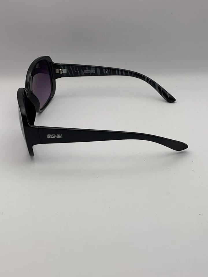 Kenneth Cole Reaction Sunglasses Womens Black Purple Gradient KC1264 01B 57mm UV - Image 4 of 4