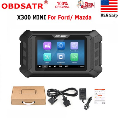 #ad OBDSTAR X300 MINI for Ford amp; Mazda Diagnostic Tool IMMO All K ey Lost Add k eys $279.00