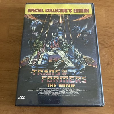 The Transformers The Movie DVD Special Collector's Edition Rhino w/Insert