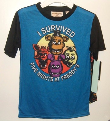 Pigiama Corto Per Bambini Five Nights At Freddy's 'Lets Party', In Cotone, Con Licenza Ufficiale (taglie 6-12 Anni) - 4