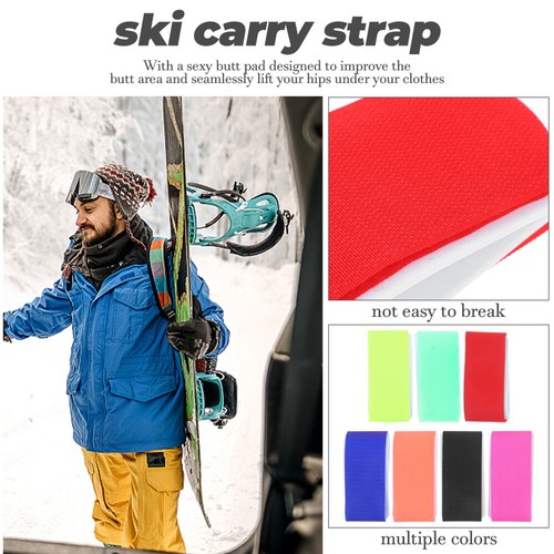 7 Pcs Adjustable Carrier Snowboard Straps Strapings Carry Fastener - 第 5/12 張圖片