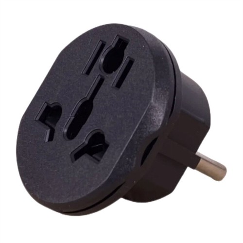 16A Universal EU Travel Adapter Euro Converter UK US AU To EU AC Power Socket - Afbeelding 6 van 10