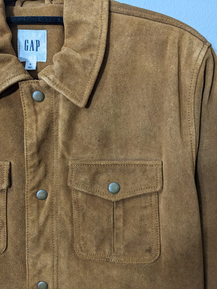 Gap Suede Shirt Jacket - Image 2 of 4