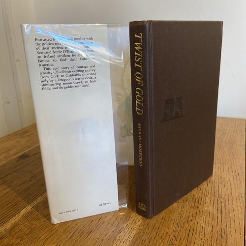 Twist of Gold by Michael Morpurgo 1983 SIGNED UK 1st/1st HB Kaye & Ward Vintage - Imagen 6 de 7