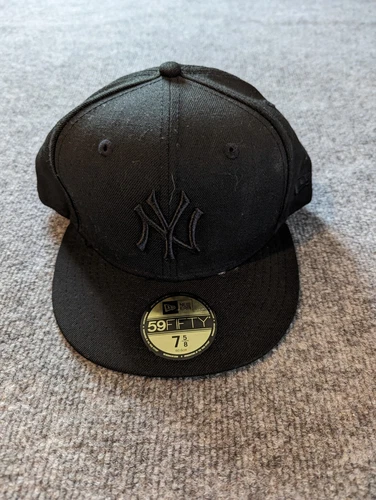 New York Yankees New Era MLB Cooperstown Collection 59Fifty Fitted - Black 7 5/8