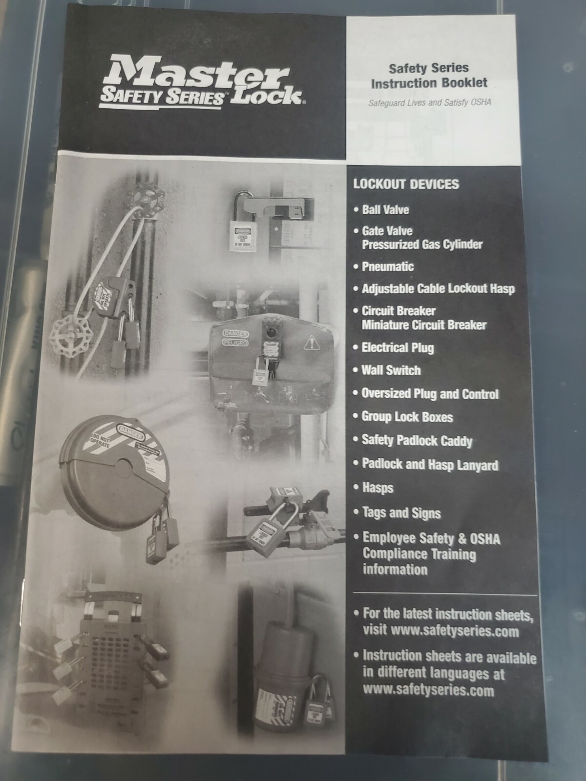 Master Lock Safety Series Lock out Pouch Belt NEW