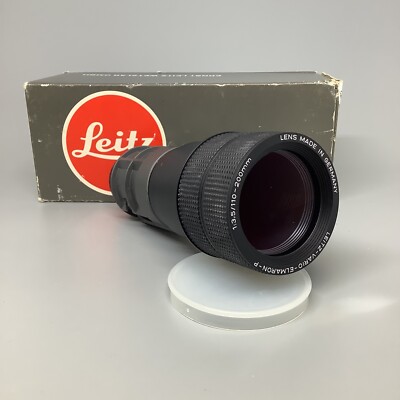 Leica Vario-Elmaron-P 110-200mm f/3.5 Projector Lens 37027 w/37133 Focus Tube